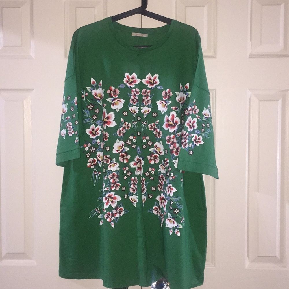 Zara Trafaluc lightweight fleece dress